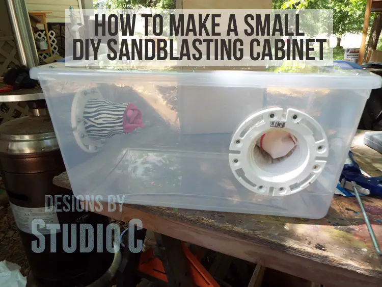 Small DIY Sandblasting Cabinet 