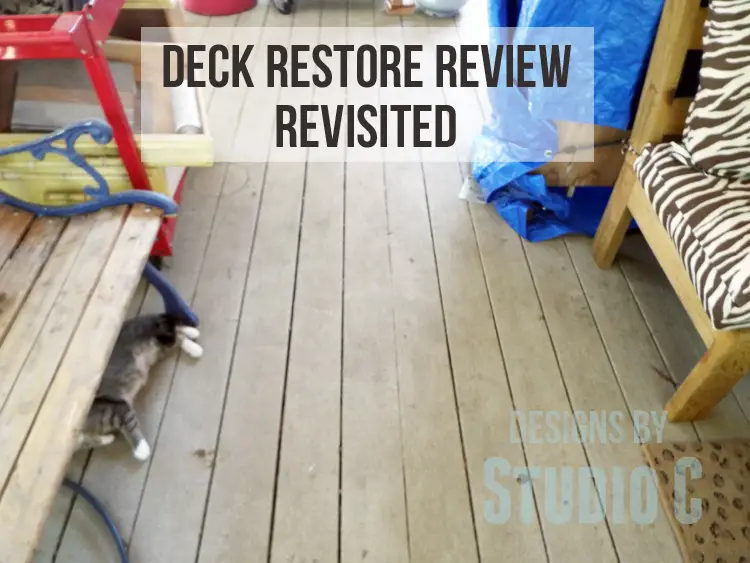 Deck Restore Review Revisited - Floor After