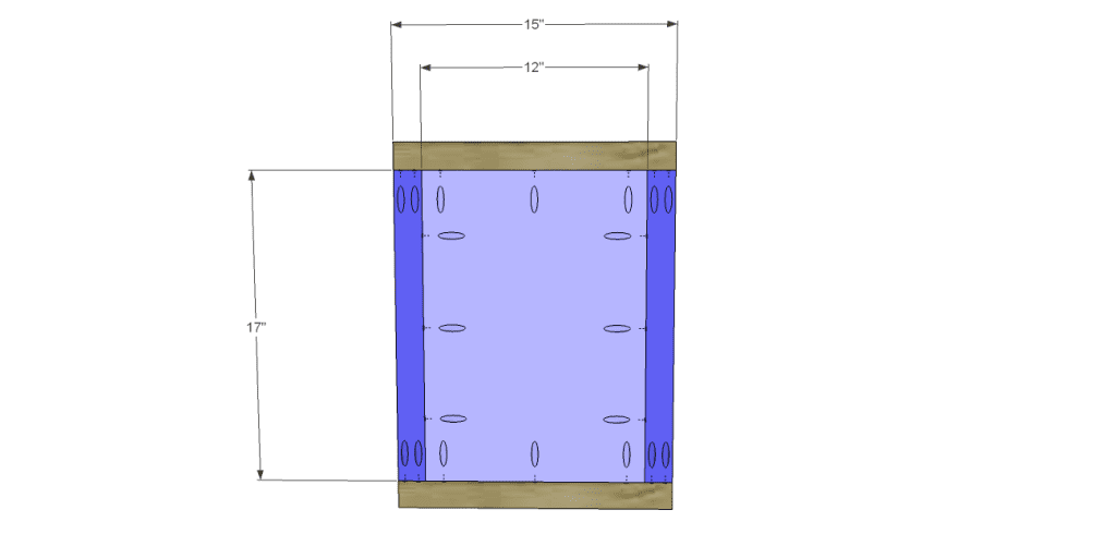 Akron End Table Plans-Bottom 1