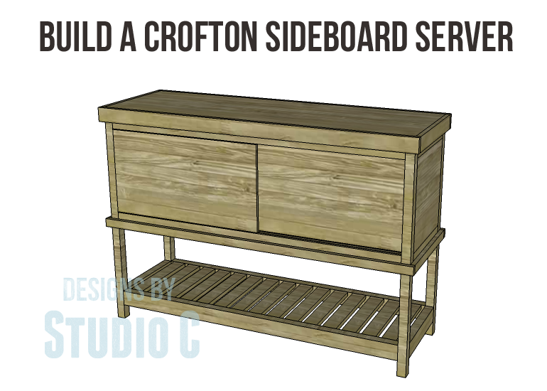 Crofton Sideboard Server Plans-Copy