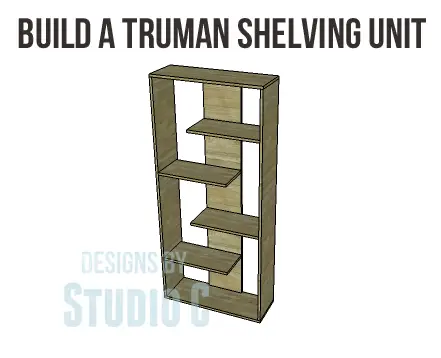 truman shelving unit plans
