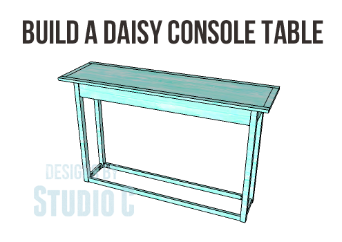 Daisy Console Table Plans-Copy