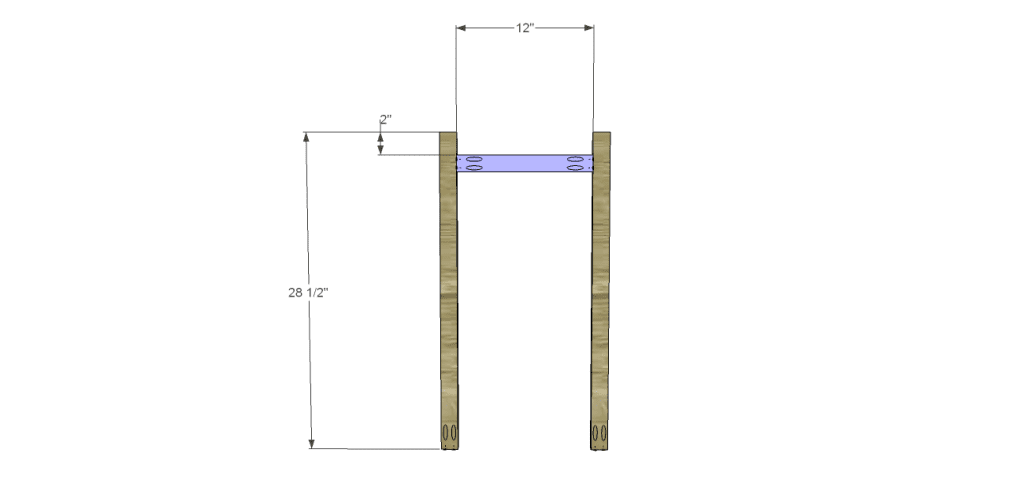 Plans to Build a Space Saving Table and Stools-Divider Frame 1