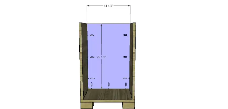 Hartford End Table Plans-Small Cabinet Back