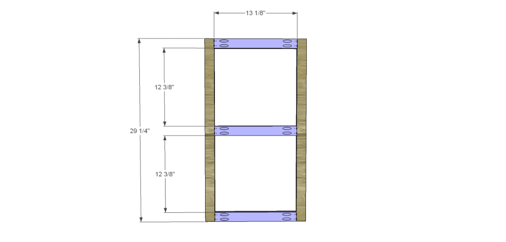 Plans to Build a Space Saving Table and Stools-Support Frame 1