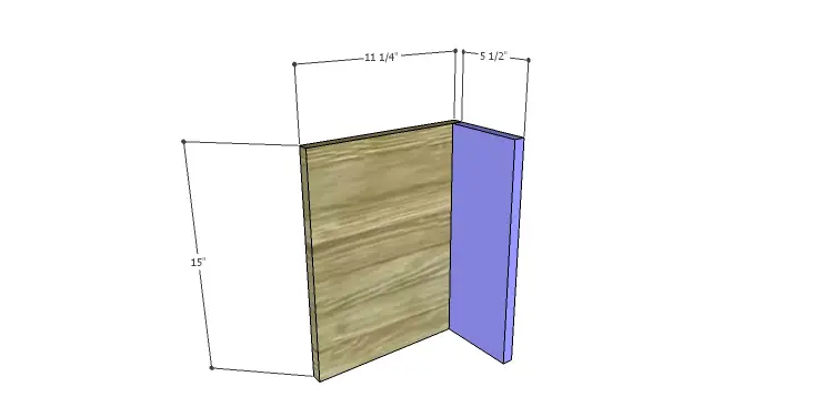DIY Plans for the Cutaway Shelving Unit-Shelves 1