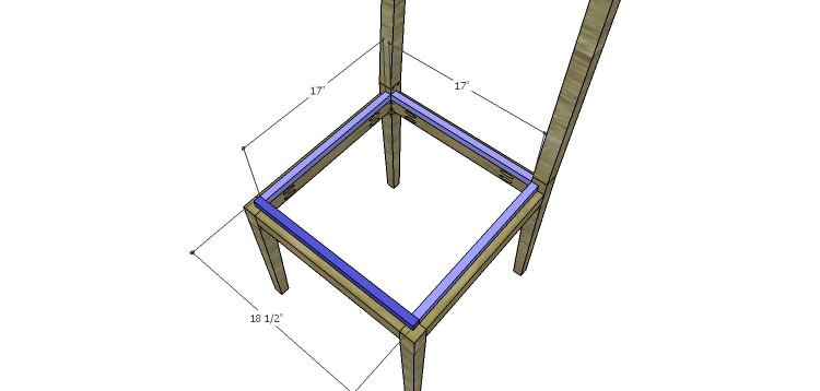 Luna Dining Chair Plans-Seat Spacers