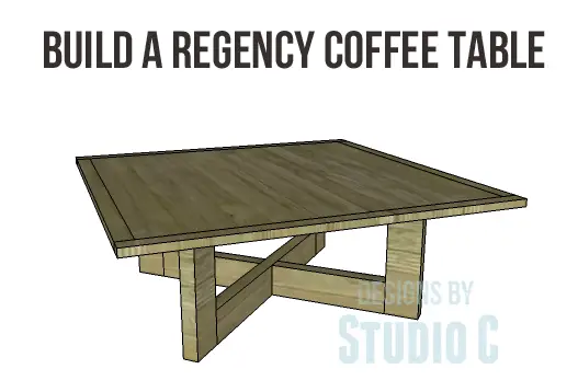 Regency coffee table plans