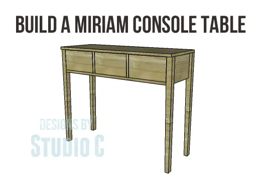 Miriam Console Table Plans-Copy