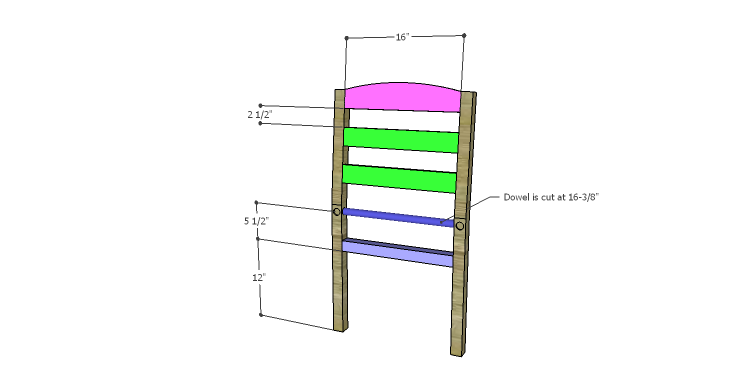 DIY Plans to Build a Splint Seat Chair-Back Frame 2