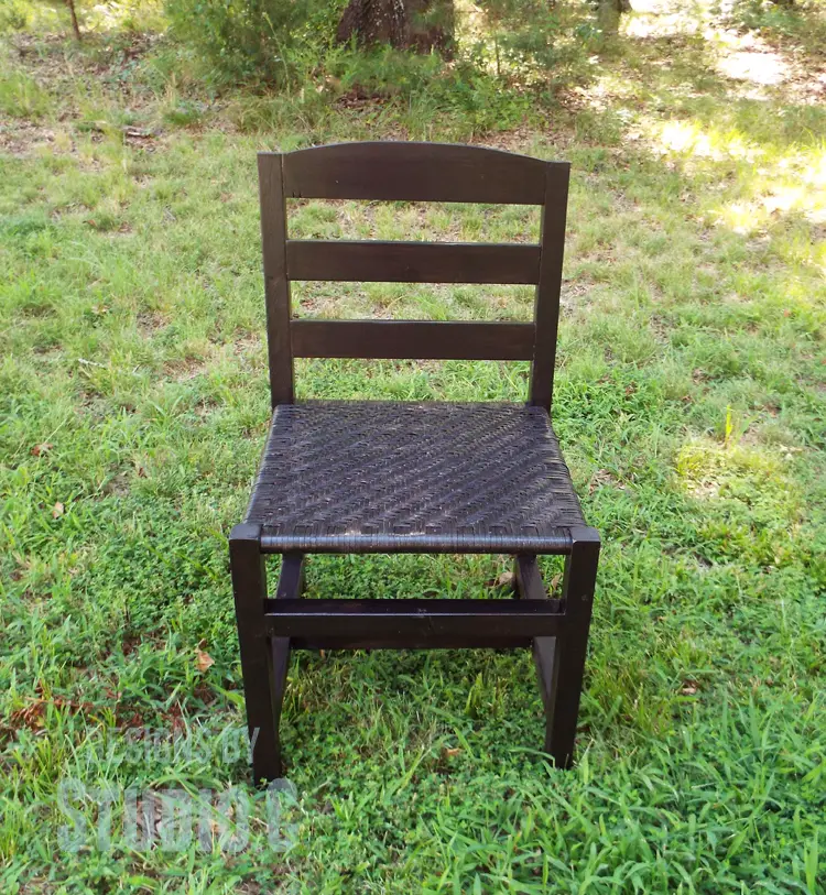 DIY Plans to Build a Splint Seat Chair DSCF1891