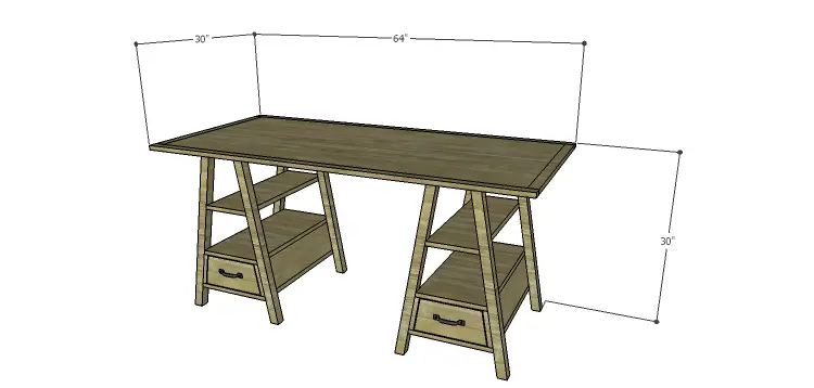 DIY Landon Desk Plans