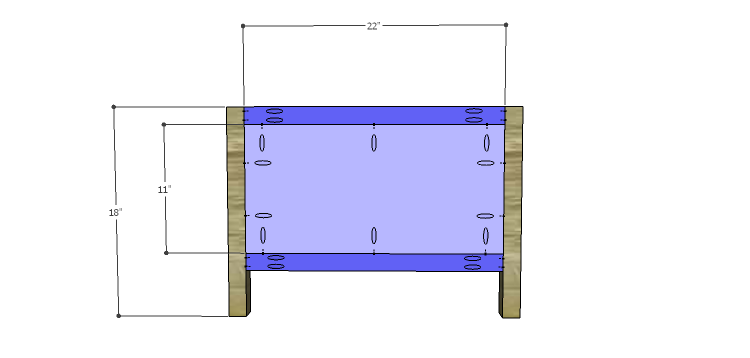 Plans to Build a Double Locker-Base Sides