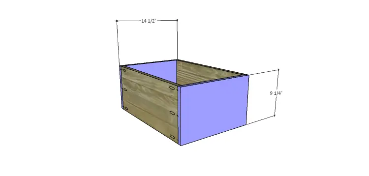 Plans to Build a Double Locker-Drawer FB