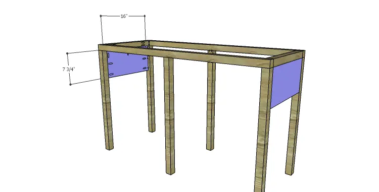 Bridgeman Console Table Plans-Sides