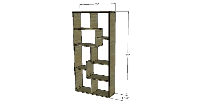 DIY Plans to Build a Massima Bookcase