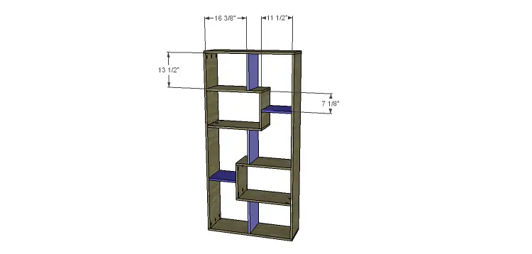 DIY Plans to Build a Massima Bookcase_Dividers