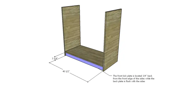 DIY Plans to Build a Howell Bar Cabinet_Kick Plates