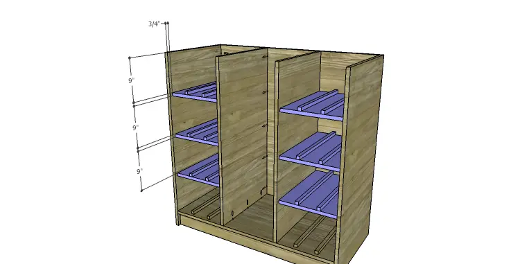 DIY Plans to Build a Howell Bar Cabinet_Shelves 3