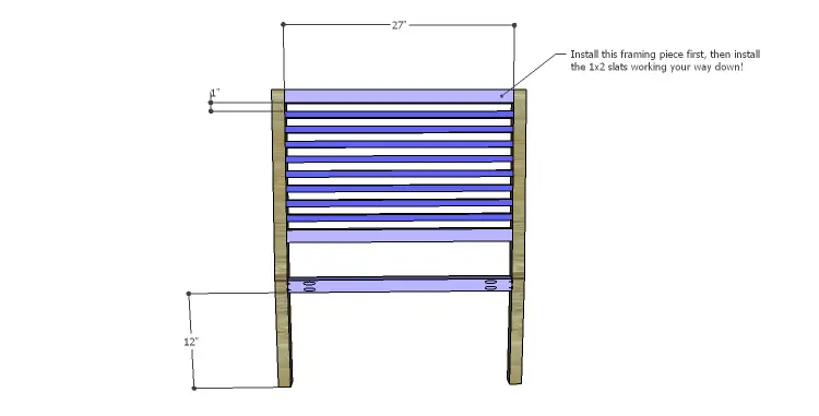 DIY Plans to Build the Java Chair_Back Frame & Slats
