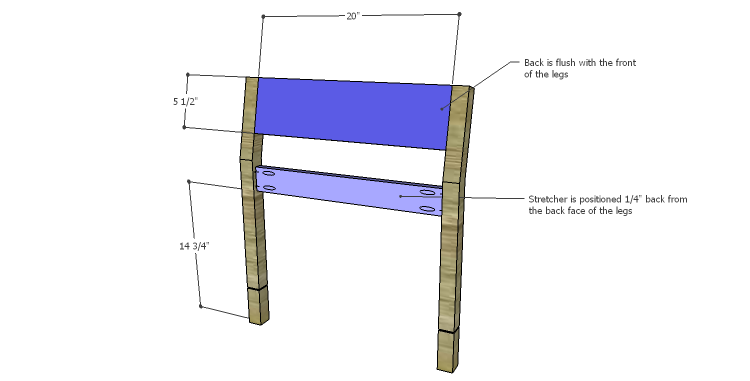 DIY Plans to Build a Natalie Chair_Back Frame