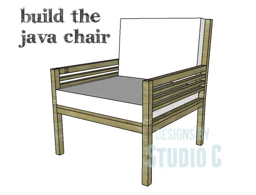 DIY plans build Java chair