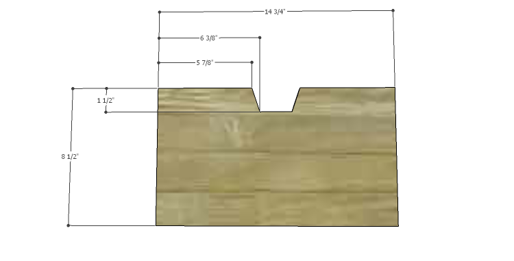 Plans to Build a Drake Chest_Middle Center Drawer Front