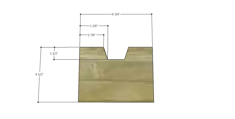 Plans to Build a Drake Chest_Top Center Drawer Front