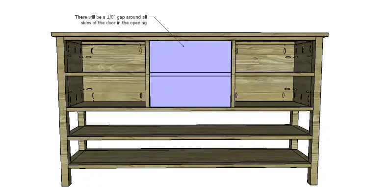 DIY Plans to Build a Brandy Console Table-Door 2