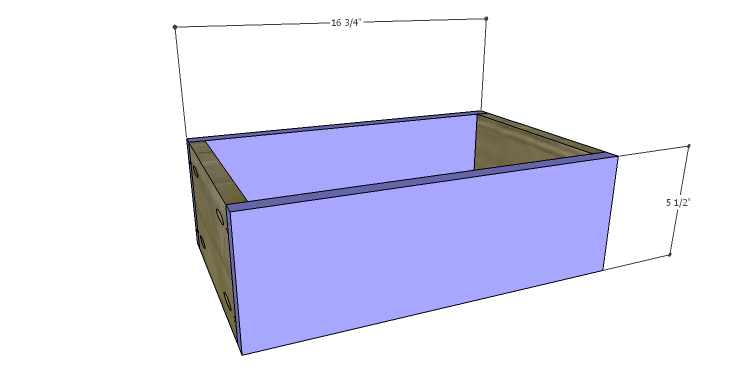 DIY Plans to Build a Brandy Console Table-Drawer FB