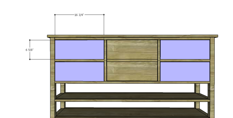 DIY Plans to Build a Brandy Console Table-Drawer Fronts