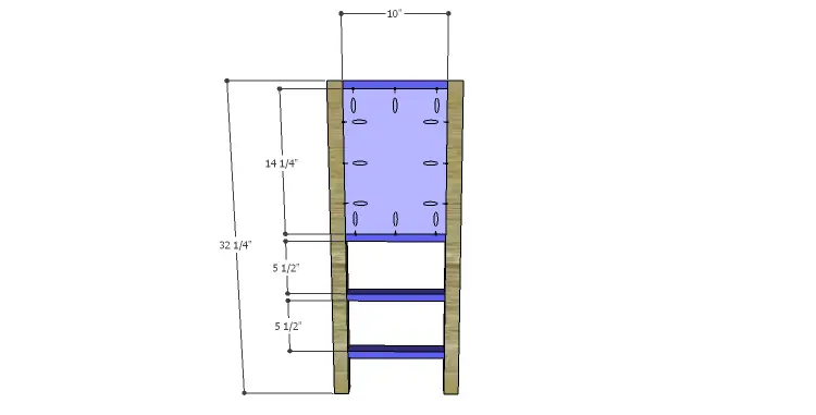 DIY Plans to Build a Brandy Console Table-Sides