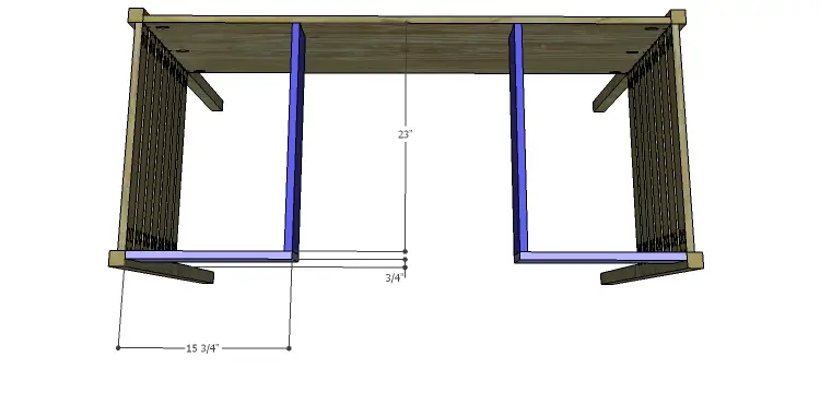 DIY Plans to Build a Mesa Desk-Apron & Supports
