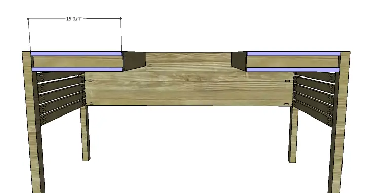 DIY Plans to Build a Mesa Desk-Apron Trim