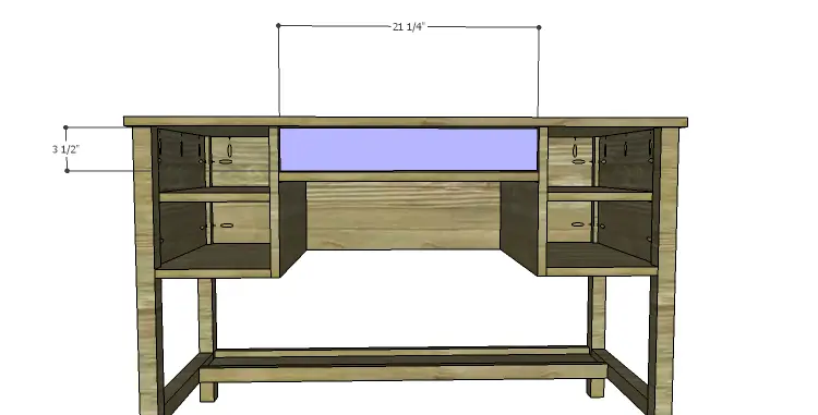 Randall Desk Plans-Drawer Front
