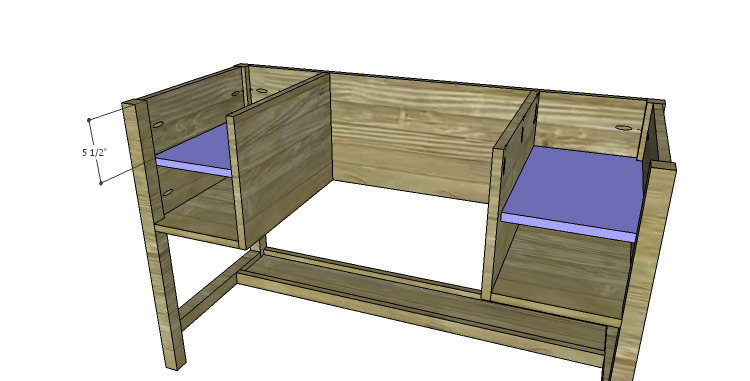 Randall Desk Plans-Shelves 2