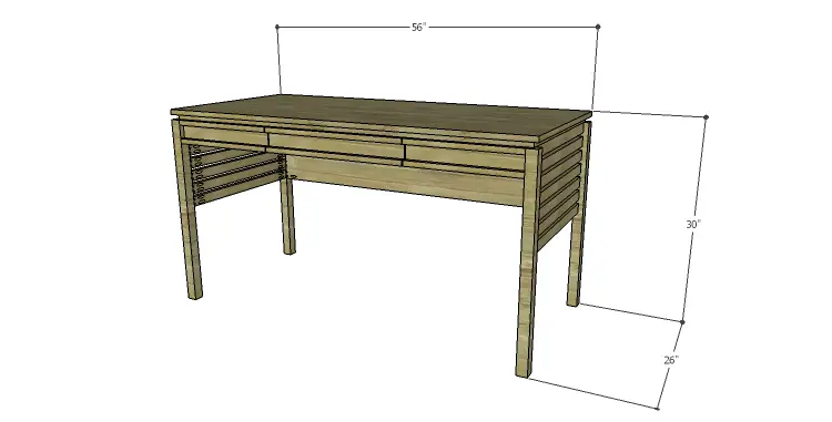 DIY Plans to Build a Mesa Desk