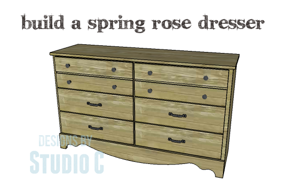 DIY Plans to Build a Spring Rose Dresser-Copy