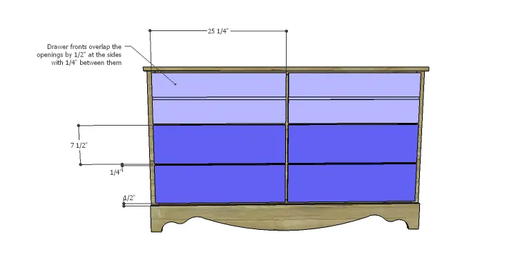 DIY Plans to Build a Spring Rose Dresser-Drawer Fronts 2
