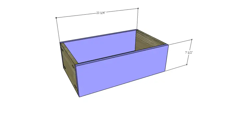 DIY Plans to Build a Spring Rose Dresser-Lg Drawer FB