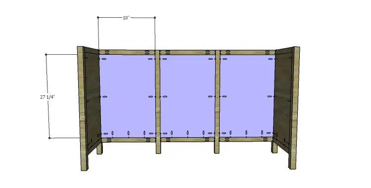 DIY Plans to Build an Alexander Sideboard_Back Panels