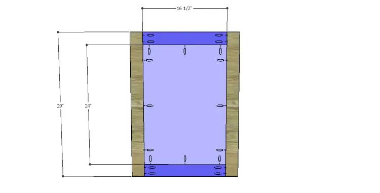 DIY Plans to Build an Eclectic Wood Sideboard_Doors 1