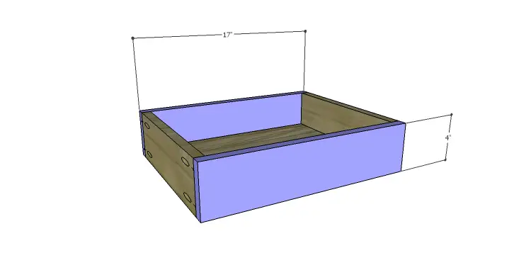 DIY Plans to Build an Alexander Sideboard_Drawer FB
