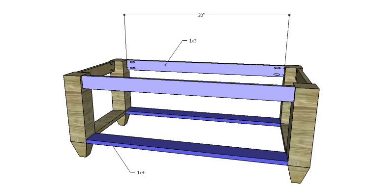 DIY Plans to Build a Messner Coffee Table-Stretchers