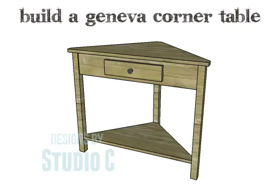 build geneva corner table