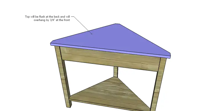 DIY Plans to Build a Geneva Corner Table_Top 2