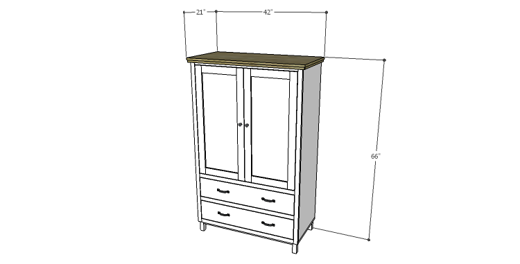 DIY Plans to Build a Starling Armoire