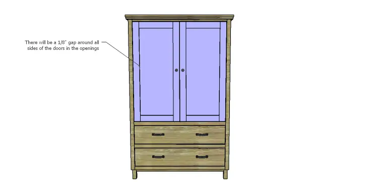 DIY Plans to Build a Starling Armoire_Doors 2
