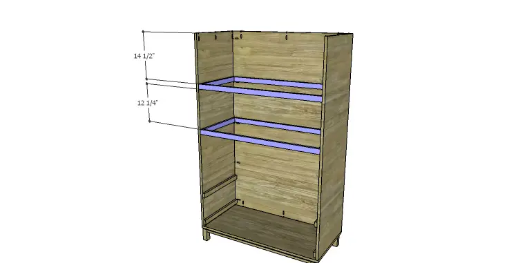 DIY Plans to Build a Starling Armoire_Upper Shelf Frames 2