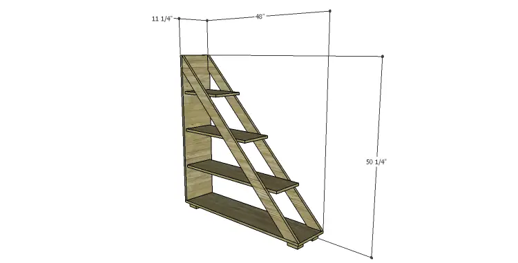 DIY Plans to Build a Henry Bookcase